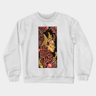 abstract portrait Crewneck Sweatshirt